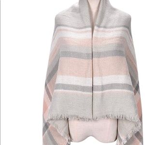 Classic Plaid Soft Tartan Blanket scarf wrap NWT